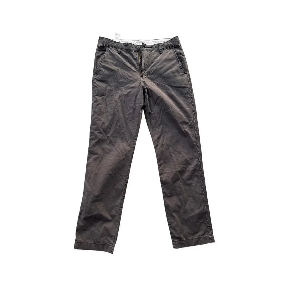Levi’s Premium Chinos Men’s 31x32 Relaxed Fit Straight Leg Dark Grey 100% Cotton